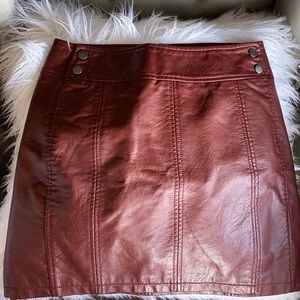 NWOT Free People Mini Retro Bodycon Skirt